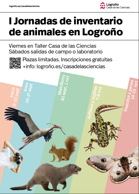 I Jornadas de inventario de animales en Logroño