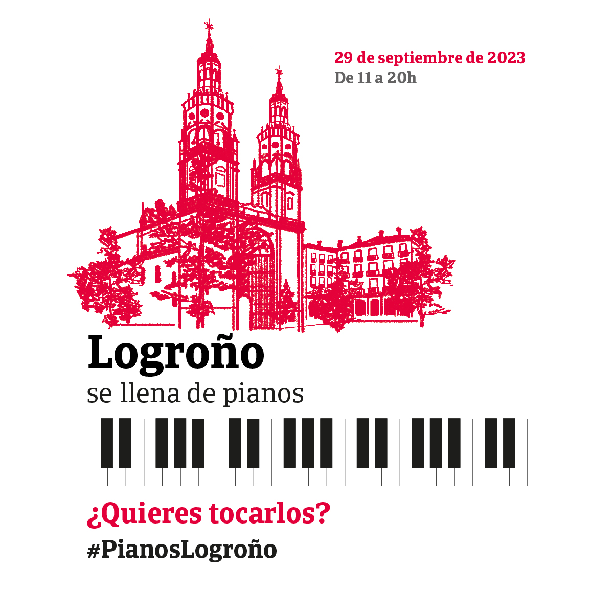 Logroño se llena de pianos - 29 sept