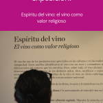 Visitas guiadas a la exposición Espíritu del vino: el vino como valor religioso